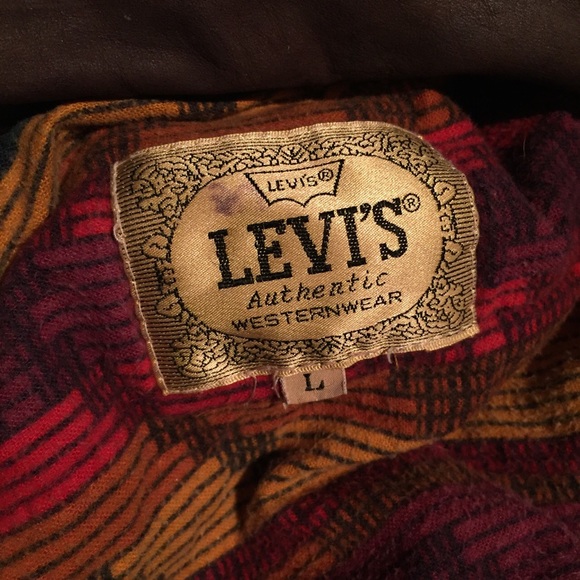 SOLD ❗️RARE Levi Denim Western-wear Bomber Jacket - Picture 7 of 8